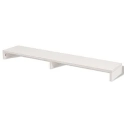 VidaXL Support De Moniteur Aggloméré 118 X 23,5 X 9 Cm Blanc