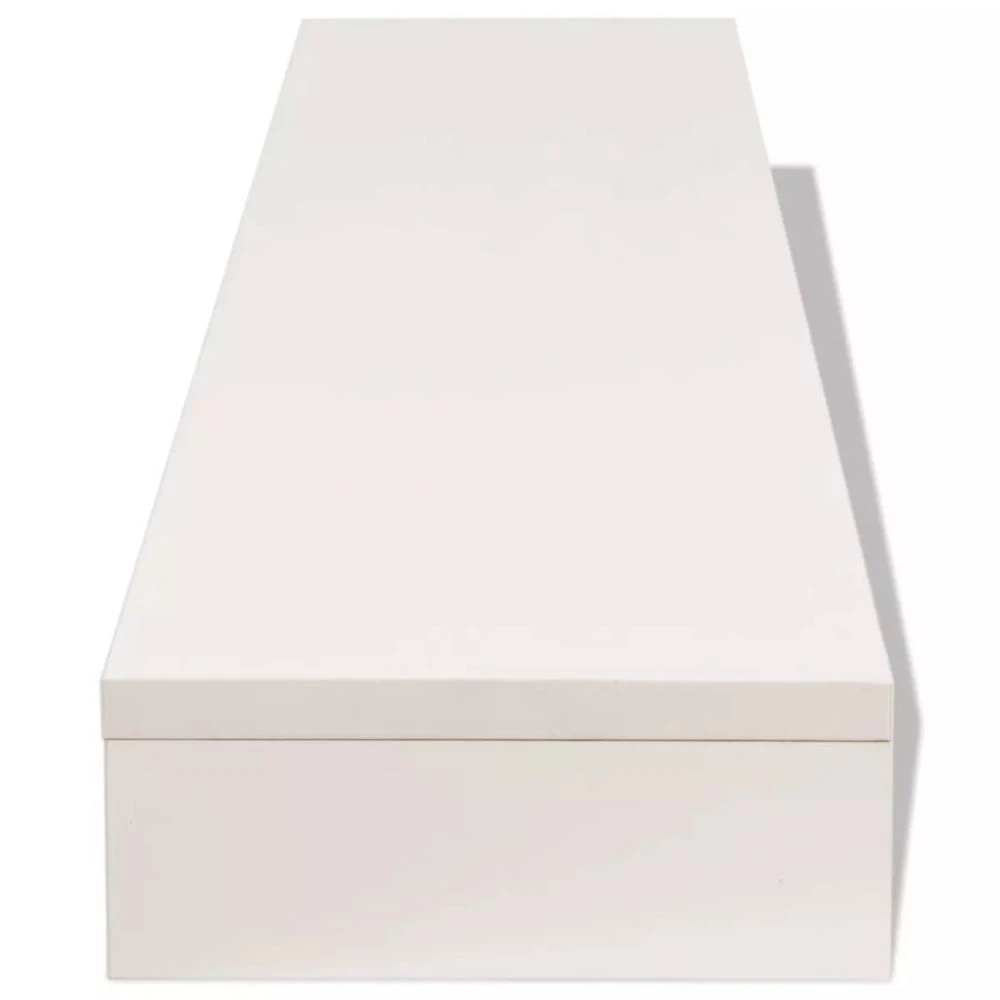 VidaXL Support De Moniteur Aggloméré 118 X 23,5 X 9 Cm Blanc – Image 3