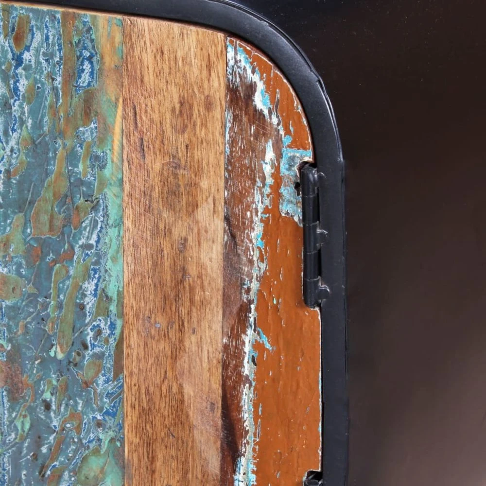 VidaXL Meuble TV Bois De Récupération 90 X 30 X 48 Cm – Image 4