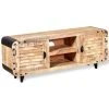 VidaXL Meuble TV Bois De Manguier Massif 120 X 30 X 50 Cm