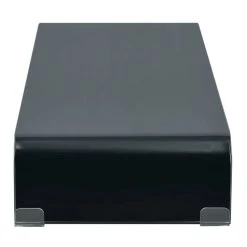 VidaXL Meuble TV/ Support Pour Moniteur 80 X 30 X 13 Cm Verre Noir 7 VidaXL Meuble TV/ Support Pour Moniteur 80 X 30 X 13 Cm Verre Noir -Wavemaster Shop 8718475530091 g en hd 2 1