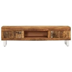 VidaXL Meuble TV Bois De Récupération Massif 140 X 30 X 40 Cm 7 VidaXL Meuble TV Bois De Récupération Massif 140 X 30 X 40 Cm -Wavemaster Shop 8718475611639 g en hd 2