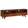 VidaXL Meuble TV Bois De Récupération Solide 140 X 30 X 40 Cm