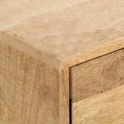 VidaXL Meuble TV 130 X 30 X 45 Cm Bois Massif De Manguier 7 VidaXL Meuble TV 130 X 30 X 45 Cm Bois Massif De Manguier -Wavemaster Shop 8718475740391 g en hd 2