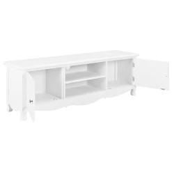 VidaXL Meuble TV Blanc 120 X 30 X 40 Cm Bois -Wavemaster Shop 8718475742210 g en hd 4