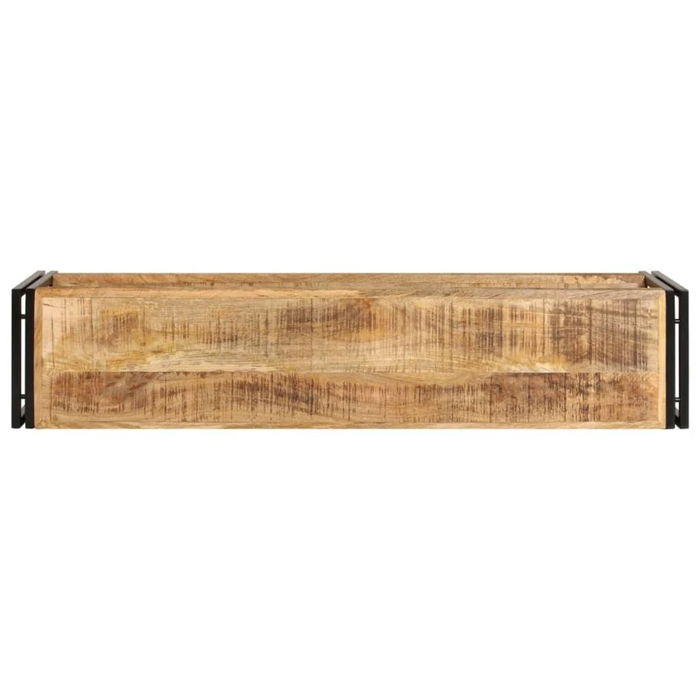 VidaXL Meuble TV 150 X 30 X 40 Cm Bois Massif De Manguier 3 VidaXL Meuble TV 150 X 30 X 40 Cm Bois Massif De Manguier – Image 3