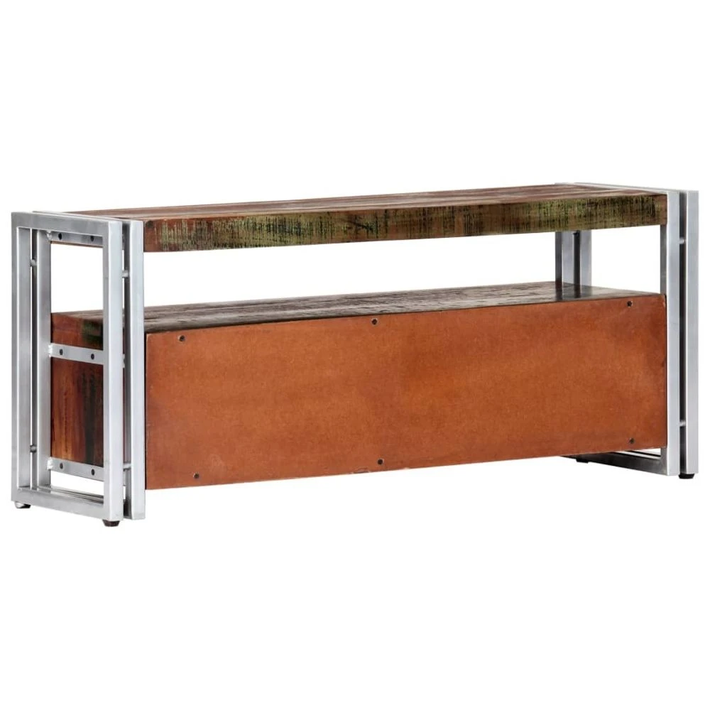 VidaXL Meuble TV 90 X 30 X 40 Cm Bois De Récupération Massif 3 VidaXL Meuble TV 90 X 30 X 40 Cm Bois De Récupération Massif – Image 3