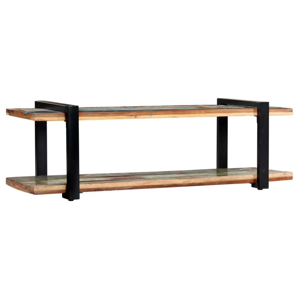 VidaXL Meuble TV 130 X 40 X 40 Cm Bois De Récupération Massif 3 VidaXL Meuble TV 130 X 40 X 40 Cm Bois De Récupération Massif – Image 3