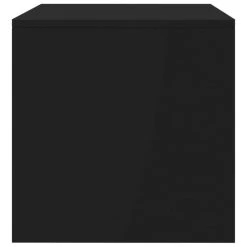 VidaXL Meuble TV Noir 100 X 40 X 40 Cm Aggloméré 9 VidaXL Meuble TV Noir 100 X 40 X 40 Cm Aggloméré -Wavemaster Shop 8719883672076 g en hd 3