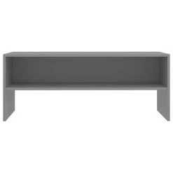VidaXL Meuble TV Gris 100 X 40 X 40 Cm Aggloméré 8 VidaXL Meuble TV Gris 100 X 40 X 40 Cm Aggloméré -Wavemaster Shop 8719883672083 g en hd 2