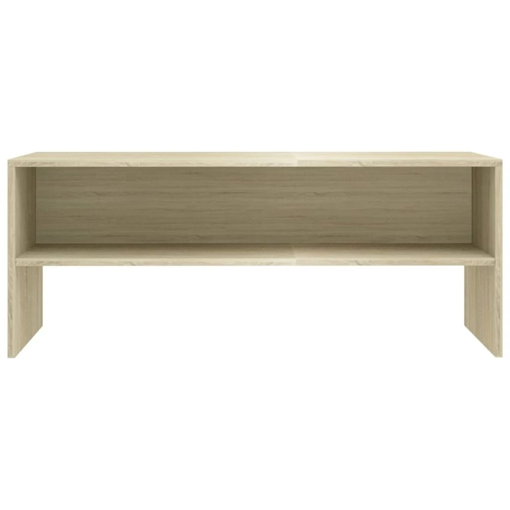 VidaXL Meuble TV Chêne Sonoma 100 X 40 X 40 Cm Aggloméré 4 VidaXL Meuble TV Chêne Sonoma 100 X 40 X 40 Cm Aggloméré – Image 4