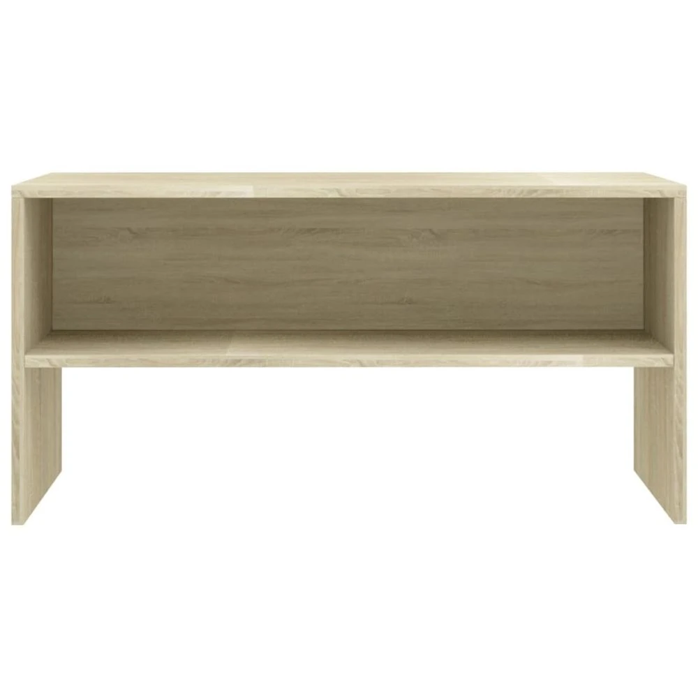 VidaXL Meuble TV Chêne Sonoma 80 X 40 X 40 Cm Aggloméré 4 VidaXL Meuble TV Chêne Sonoma 80 X 40 X 40 Cm Aggloméré – Image 4
