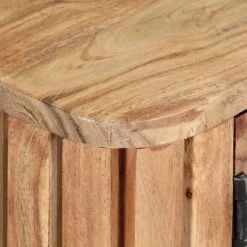 VidaXL Meuble TV 130 X 30 X 45 Cm Bois D'acacia Massif 6 VidaXL Meuble TV 130 X 30 X 45 Cm Bois D'acacia Massif -Wavemaster Shop 8719883678580 g en hd 1