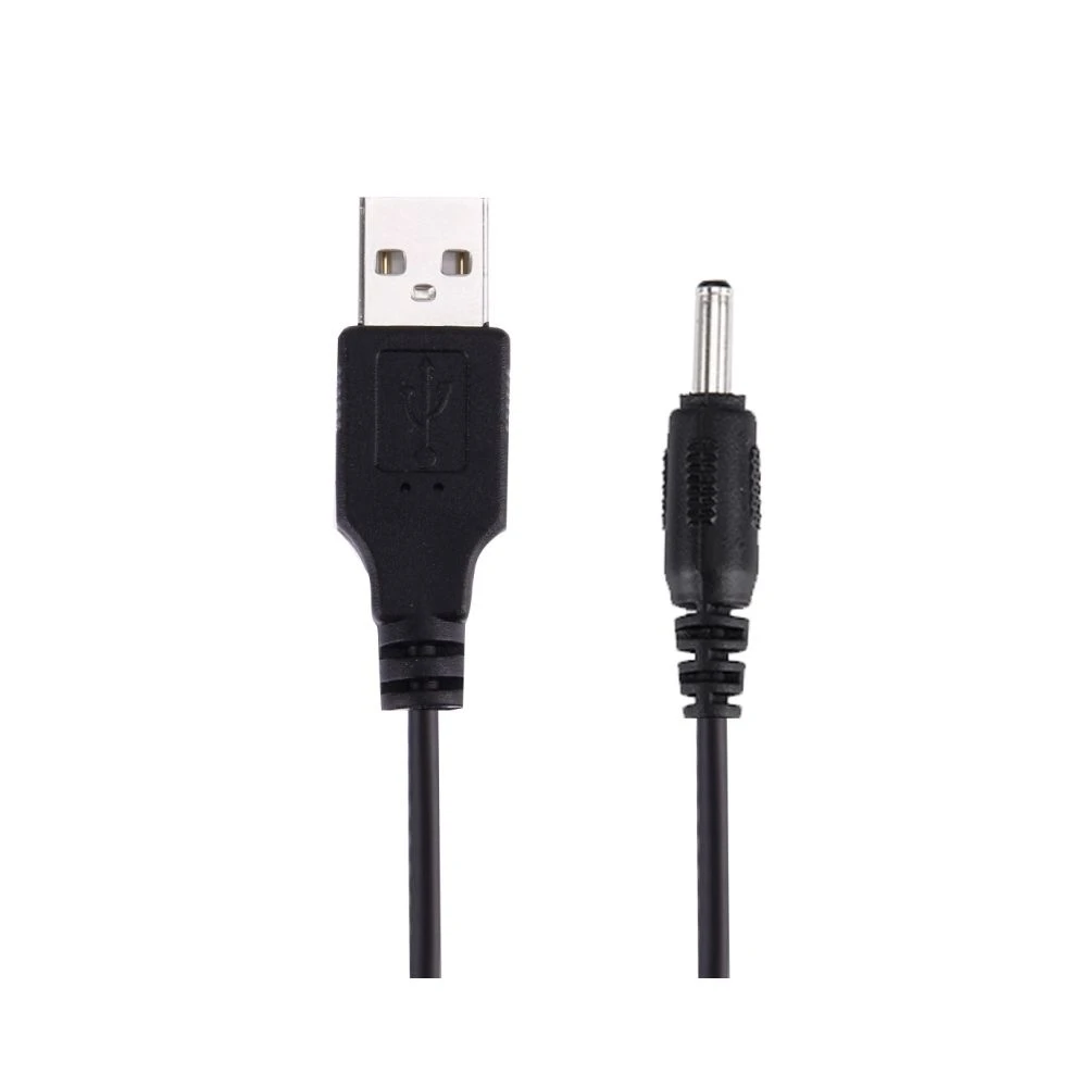 Wewoo Pour PSP / DVD, Câble Spiralé à 1.5m 1A USB 2.0 Mâle à Bent DC 4.... – Image 3