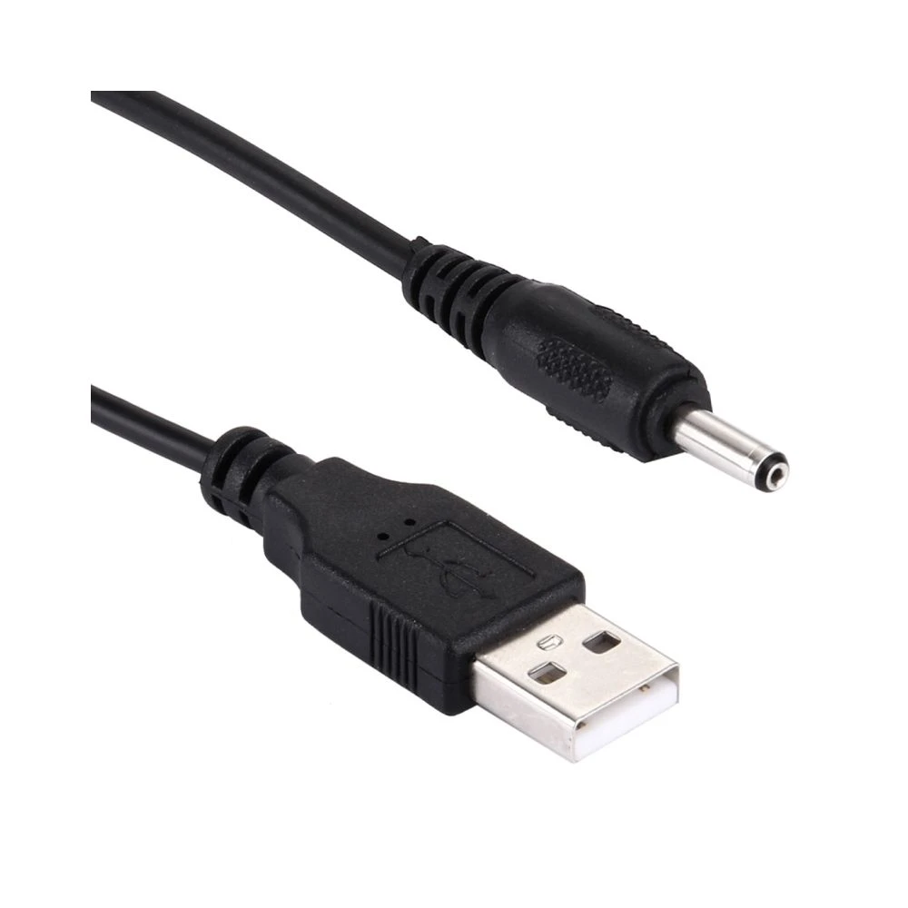 Wewoo Pour PSP / DVD, Câble Spiralé à 1.5m 1A USB 2.0 Mâle à Bent DC 4.... – Image 4