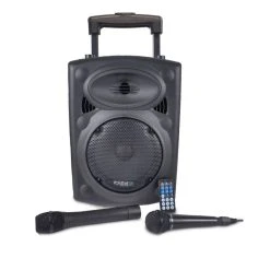 Ibiza Sound Enceinte PORT8-VHF-BT Active 8"""" 20cm 400W VHF, USB/SD Bluetooth