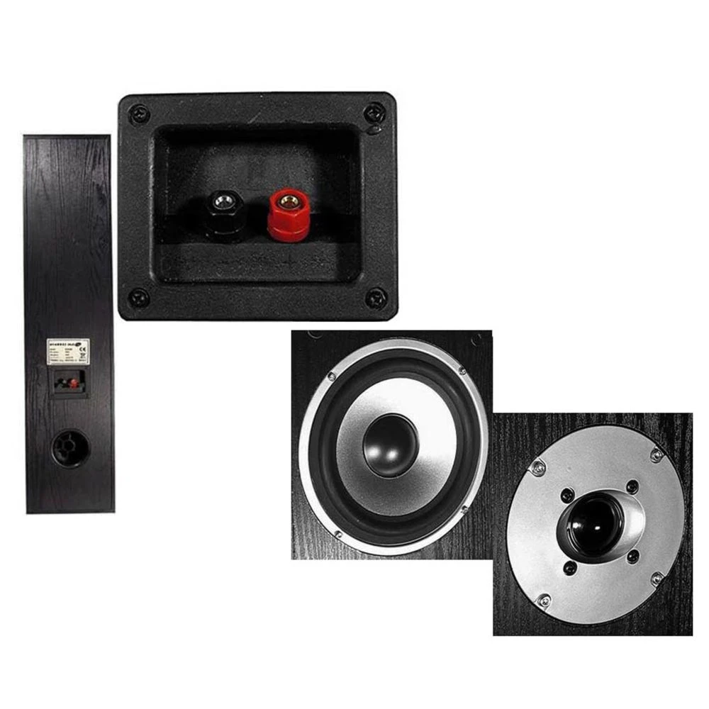 Hyundai Paire D'enceintes L766-BL + Ampli LTC ATM-7000USB â Image 3