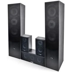 Ltc Audio Ensemble 5 Enceintes E1004 Noire Hifi / Home-Cinéma 850W LTC + Ampli ... -Wavemaster Shop ensemble 5 enceintes e1004 noire hifi home cinema 850w ltc ampli atm8000 karaoke 2 micros usb bt fm 4 x75w 3 x20w 2