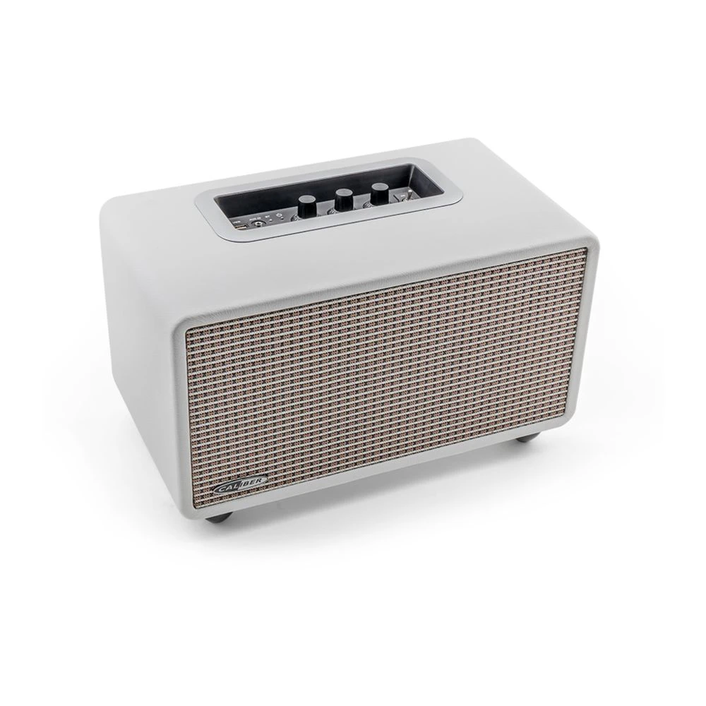 CALIBER Enceinte Bluetooth Rétro De 120 W Avec Port USB Et Entrée AUX - Cali... 1 CALIBER Enceinte Bluetooth Rétro De 120 W Avec Port USB Et Entrée AUX - Cali...