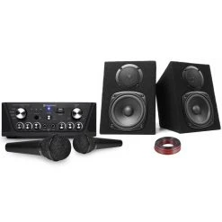 Flash Amplificateur Skytronic Karaoké USB/SD/FM 160W + Enceintes Compactes ...