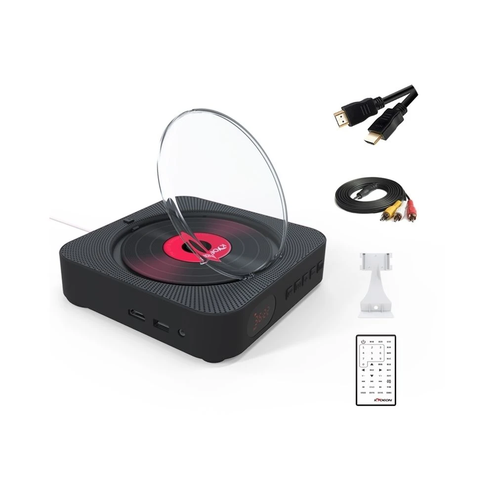 Wewoo Lecteur DVD Portable Bluetooth 4.2 + EDR à Montage Mural Avec Téléc... 2 Wewoo Lecteur DVD Portable Bluetooth 4.2 + EDR à Montage Mural Avec Téléc... – Image 2
