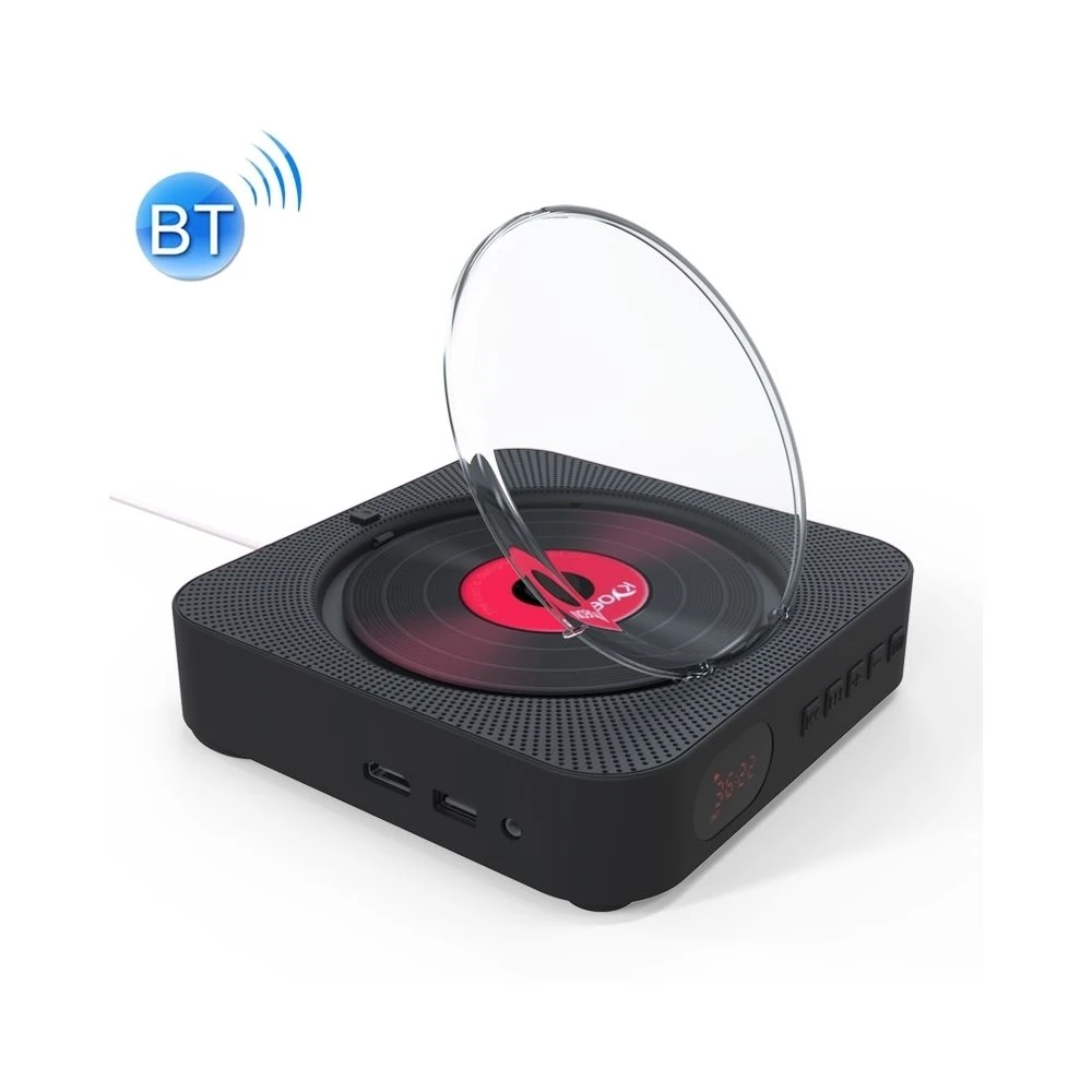 Wewoo Lecteur DVD Portable Bluetooth 4.2 + EDR à Montage Mural Avec Téléc... 1 Wewoo Lecteur DVD Portable Bluetooth 4.2 + EDR à Montage Mural Avec Téléc...