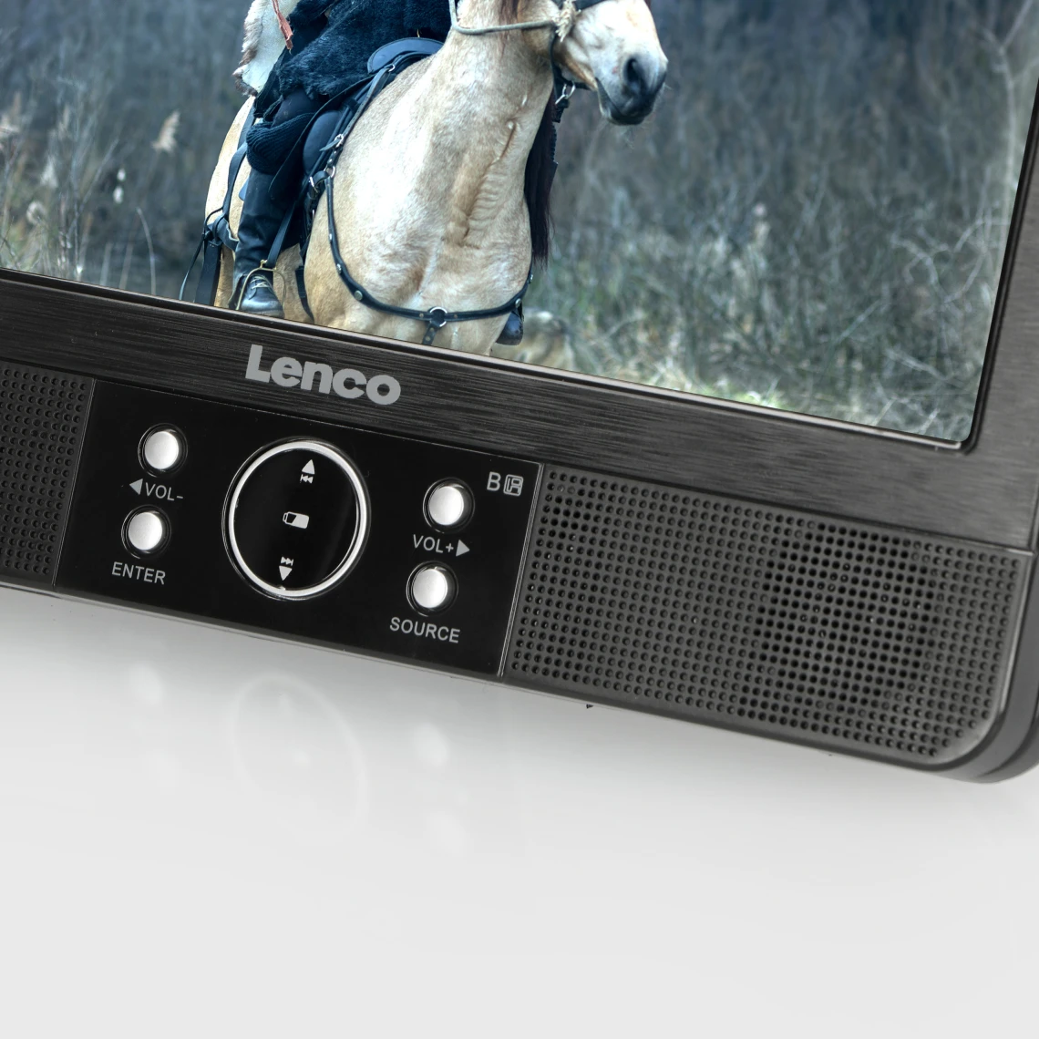 Lenco Lecteur DVD Portable 2 x 9" Avec USB/carte SD/pile Intégrée, Deux ... 4 Lenco Lecteur DVD Portable 2 x 9" Avec USB/carte SD/pile Intégrée, Deux ... – Image 4