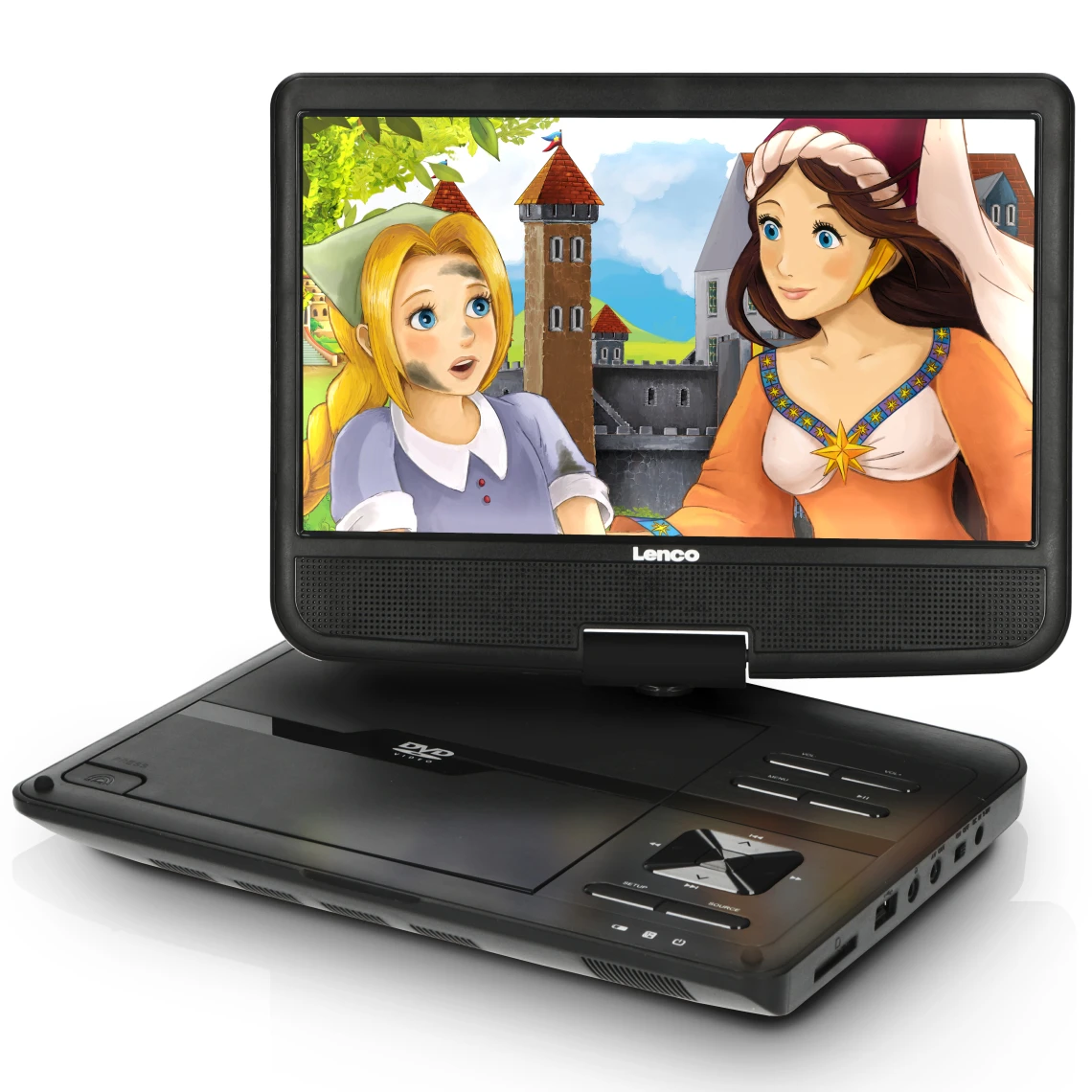 Lenco Lecteur DVD Portable De 10Â pouces Avec Connexion USB, Casque Et Dispo... â Image 5