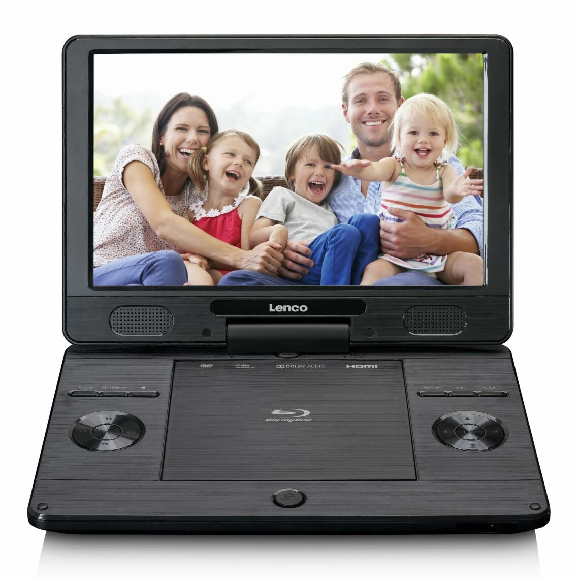 Lenco Lecteur DVD Portable/Blu-ray 11.5" Avec USB Et SD BRP-1150BK Noir â Image 3