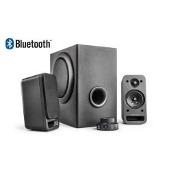 Wavemaster MX3+ BT - Kit D'enceintes 2.1 Stereo Bluetooth