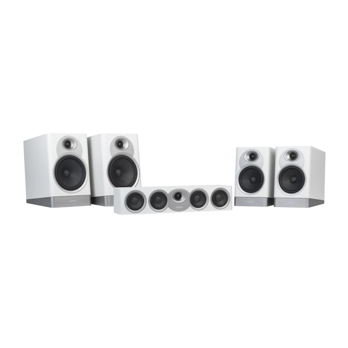 Jamo PACK 5 ENCEINTES HOME CINEMA S17 HCS GRIS 1 Jamo PACK 5 ENCEINTES HOME CINEMA S17 HCS GRIS