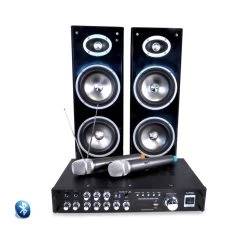 Ensemble Karaoké 80W USB BLUETOOTH LTC STAR3-WM