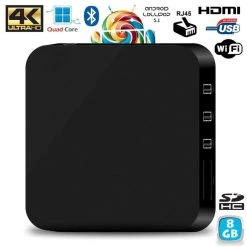 Yonis TV Box Mini PC Android Lollipop 4K QuadCore 8Go HDMI Bluetooth Wifi T?...
