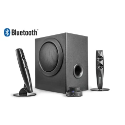 Wavemaster STAX BT - Kit D'enceintes 2.1 Stereo Bluetooth